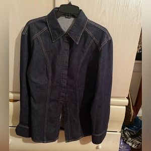 Urban Revivo skater denim top size Medium